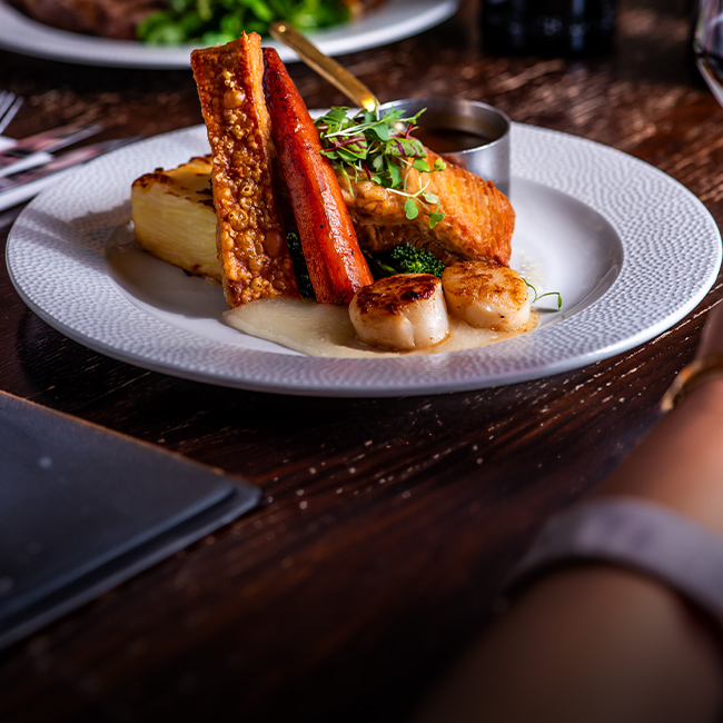 Explore our great offers on Pub food at The Anchor Inn