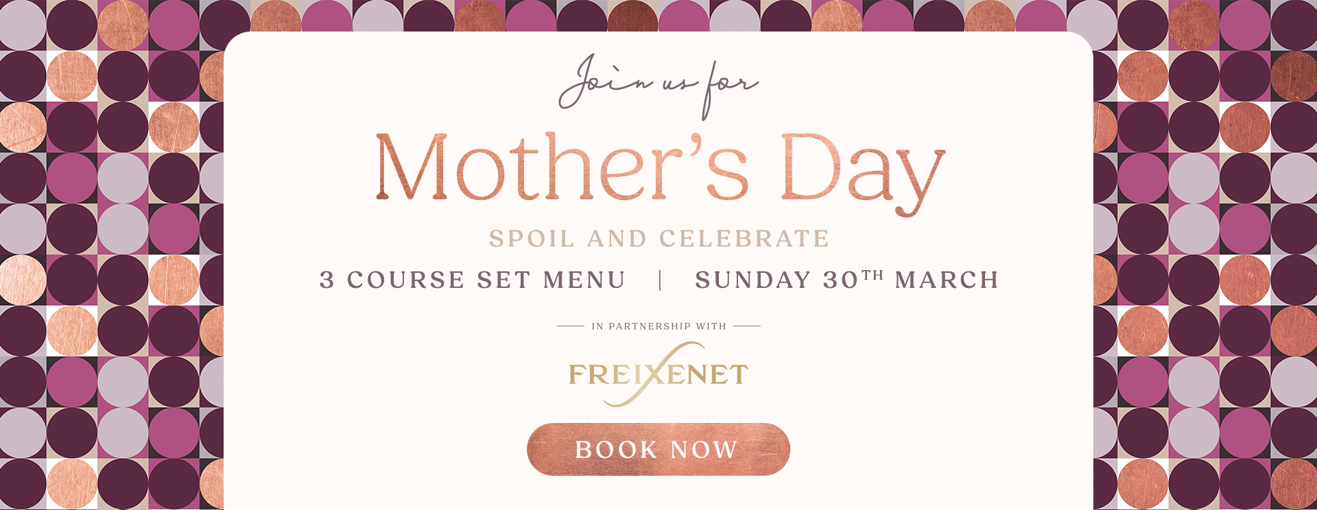 Mother’s Day menu/meal in Wirral